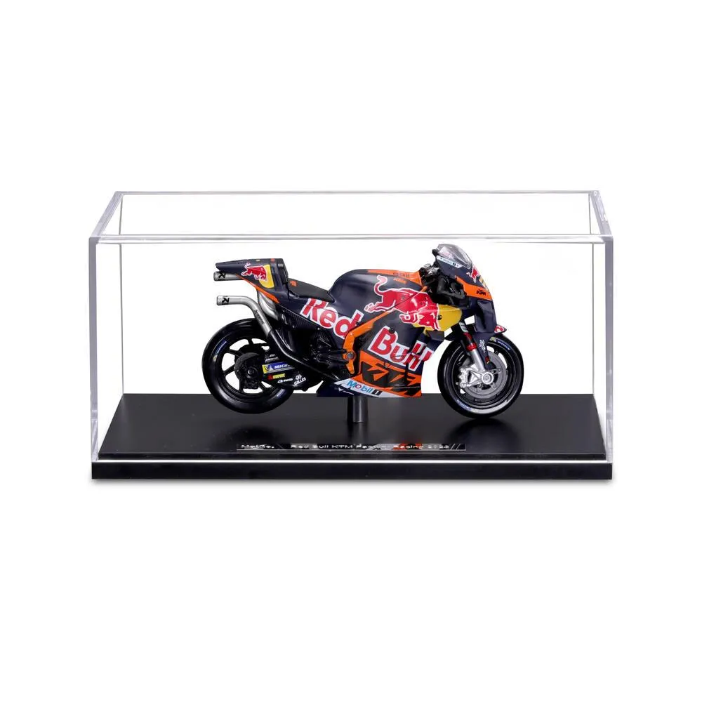 1/18 MOTO GP 2023 RED BULL KTM FACTORY RACING B.BINDER AVEC VITRINE