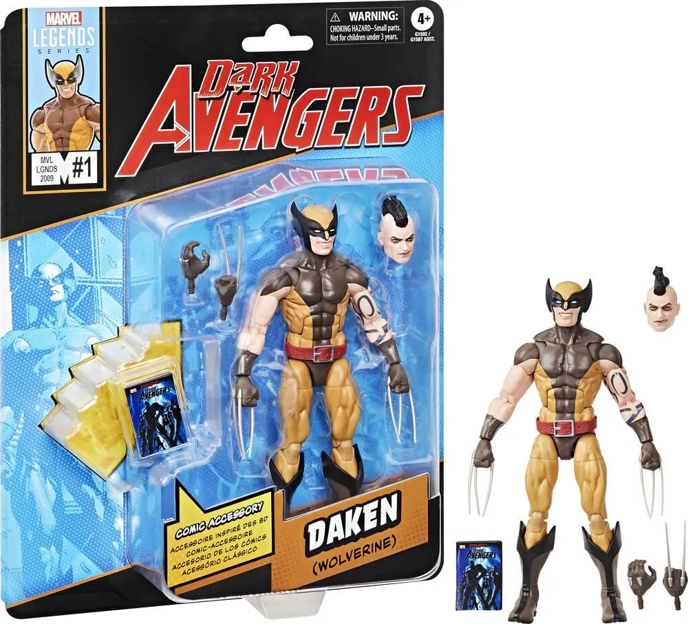 MARVEL LEGENDS MINI COMICS DAKEN