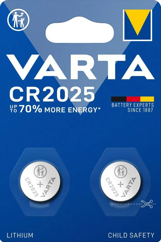 VARTA  - PILE LITHIUM CR2025