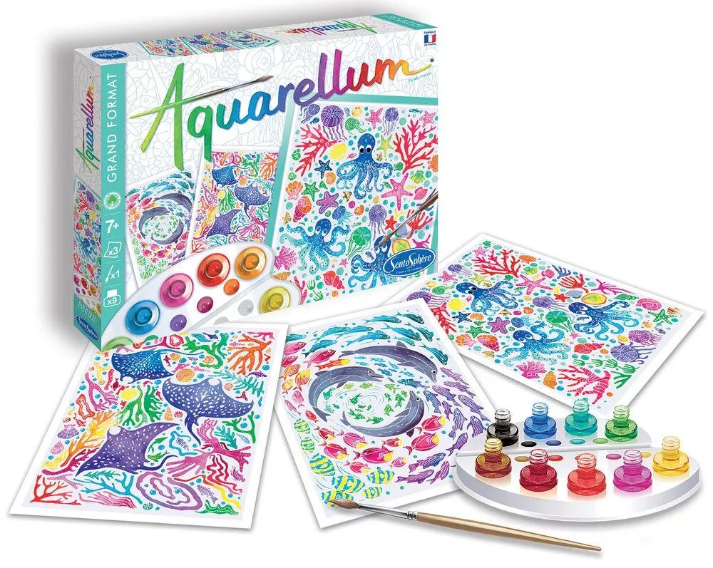 AQUARELLUM - FONDS MARINS