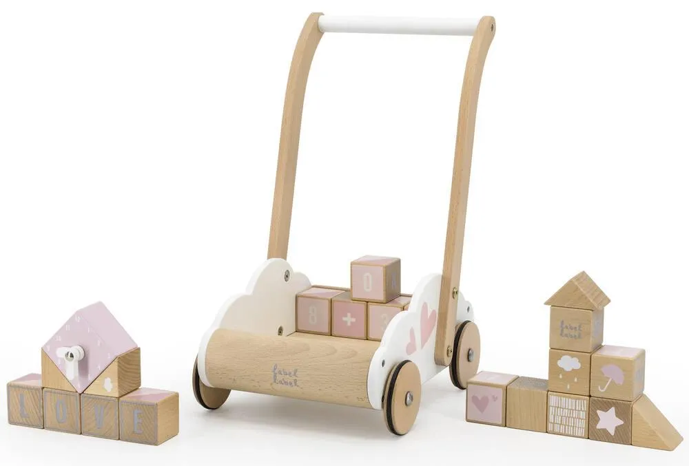 LABEL-LABEL - CHARIOT DE MARCHE - ROSE