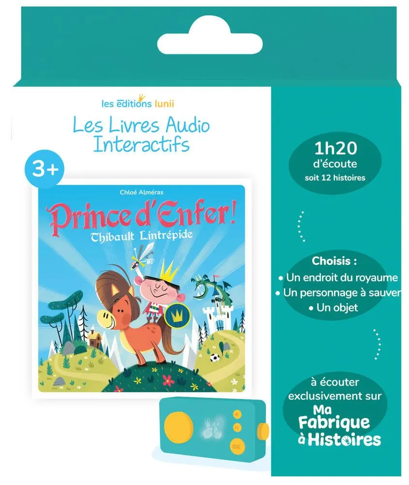 LIVRE AUDIO - PRINCE D'ENFER !