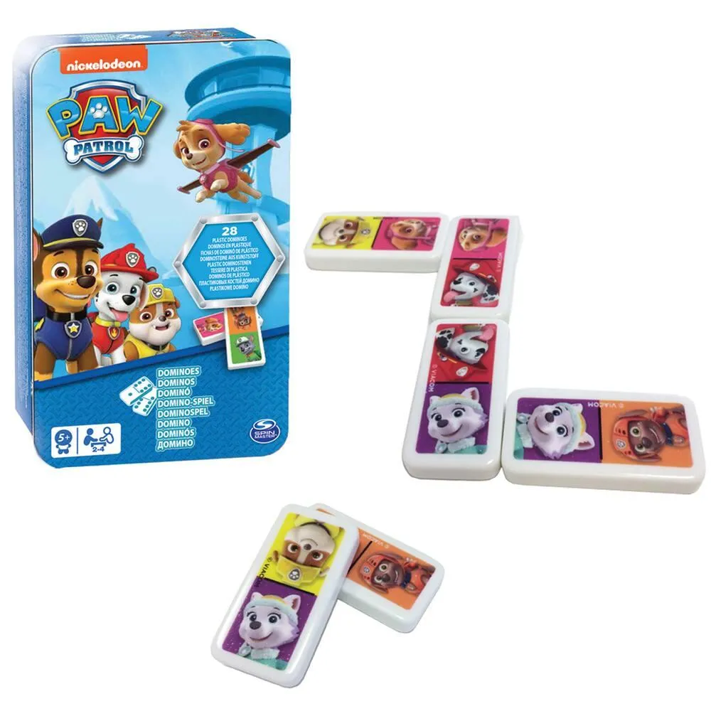 DOMINOS BOITE METAL - PAT'PATROUILLE