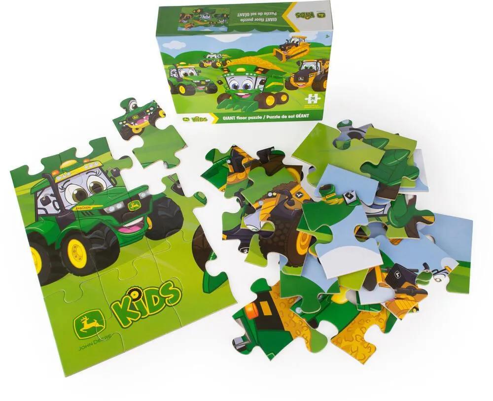JOHN DEERE KIDS -PUZZLE DE SOL GEANT