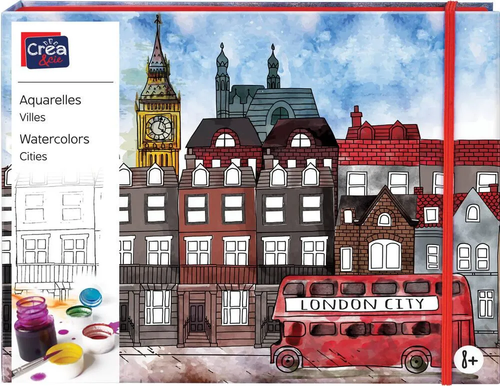 AQUARELLE : JOLIES VILLES