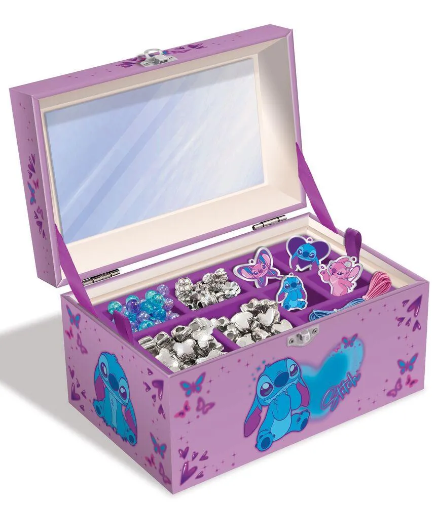 STITCH - COFFRET BIJOUX ET CHARMS DE L'AMITIE