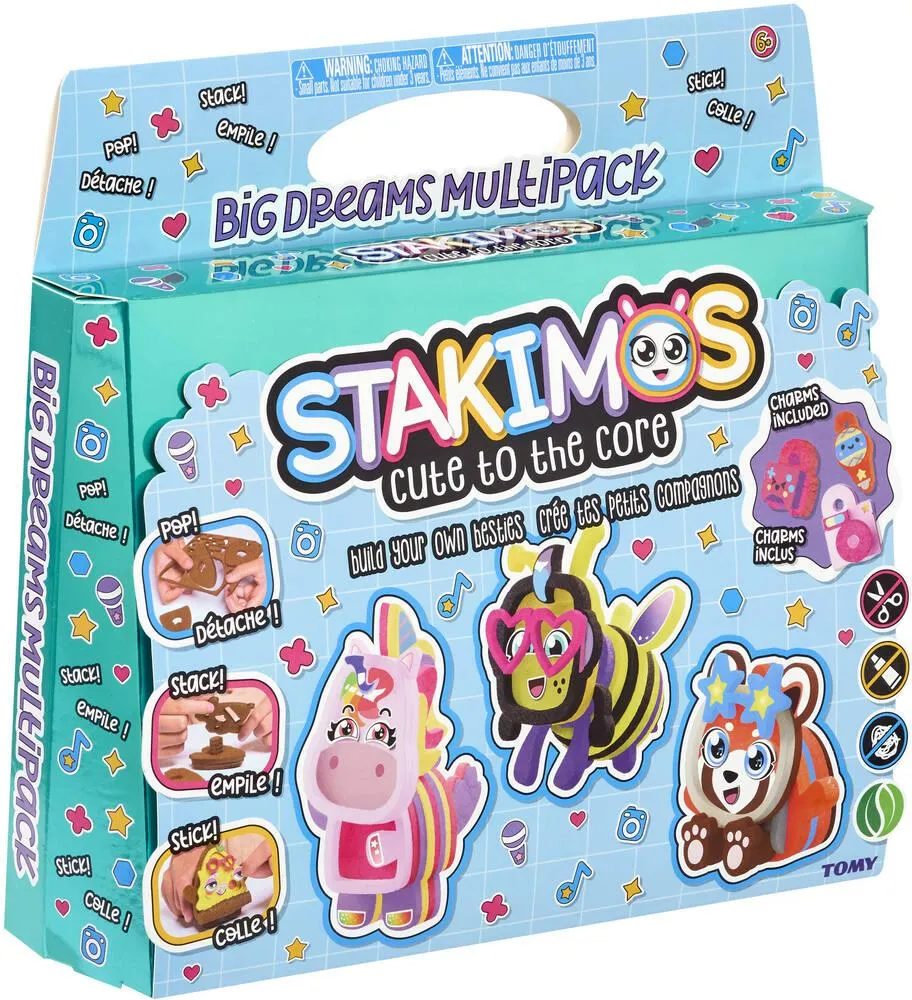 STAKIMOS -REVES EN GRAND  - MULTIPACK DE 3 PERSONNAGES