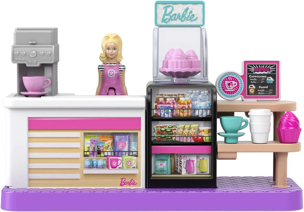 BARBIE  - MINI BARBIE LAND - COMMERCES