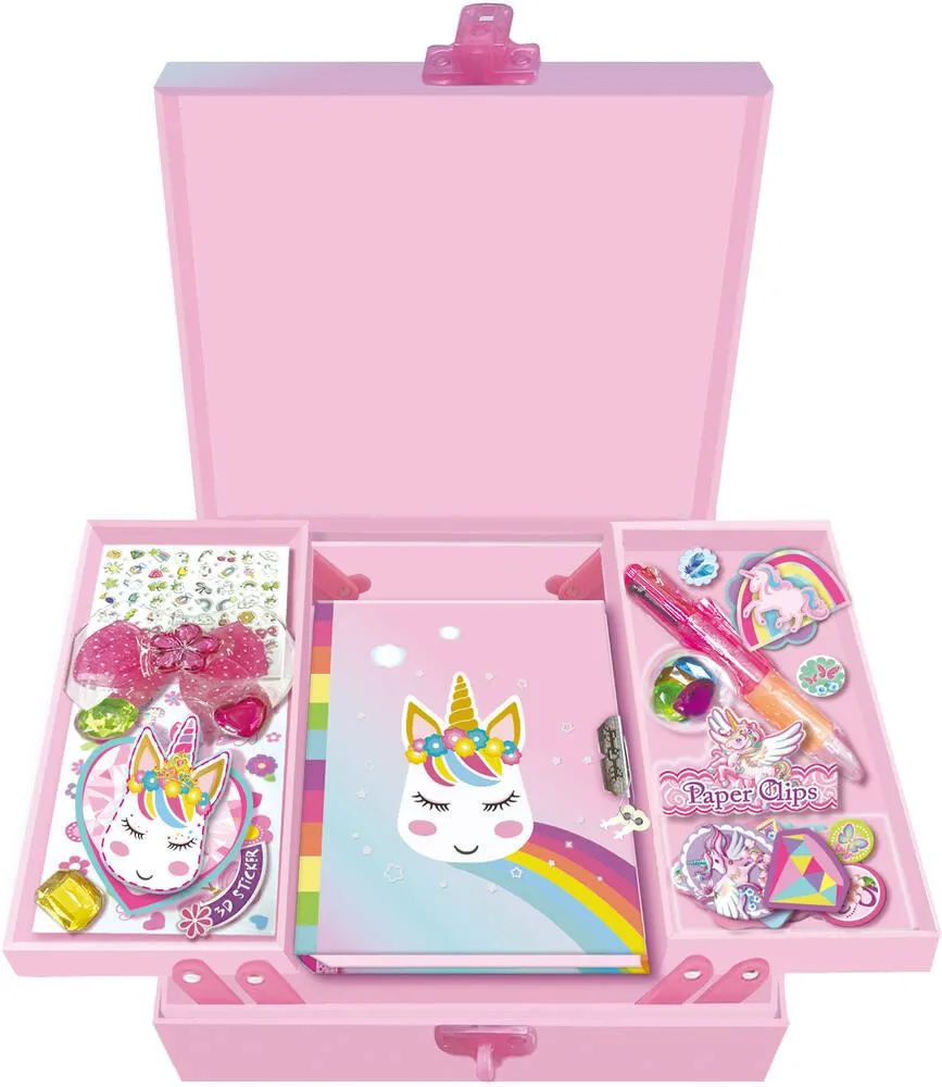 COFFRET ECRITURE LICORNE