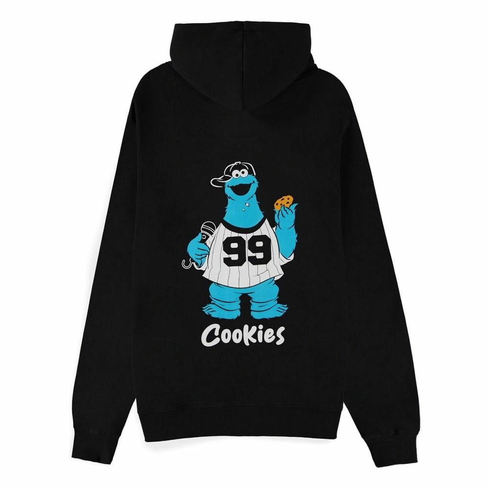 1, rue sésame sweater à capuche cookie monster 99 cookies (l)