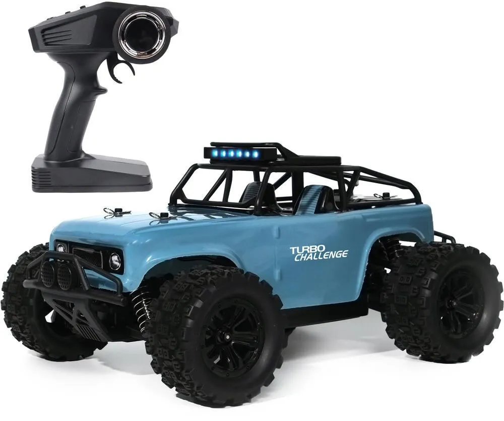 TURBO CHALLENGE - 1:18 VOITURE RADIOCOMMANDEE STAND RIDER 4X4