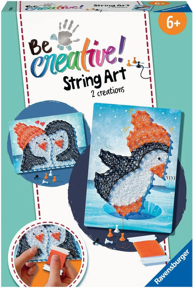 STRING ART PENGUIN