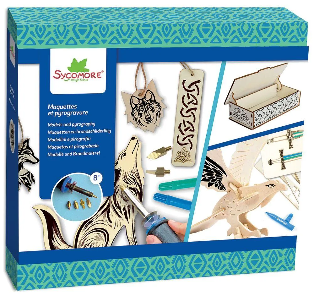 XL MAQUETTES ET PYROGRAVURE - CELTIQUE