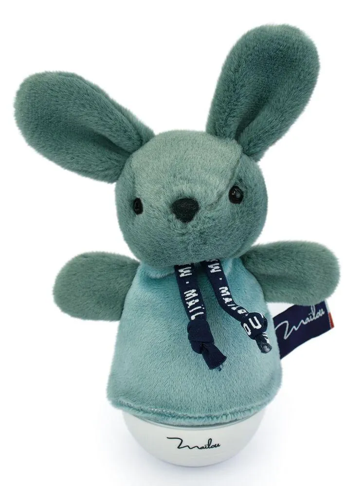 VEILLEUSE MUSICALE CULBUTO - LAPIN VERT SAUGE
