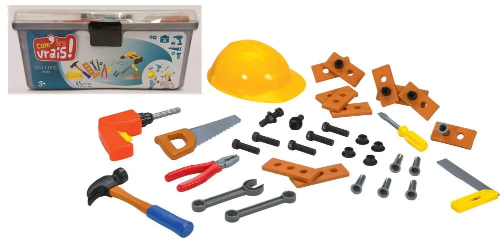 CAISSE A OUTILS 45 PIECES