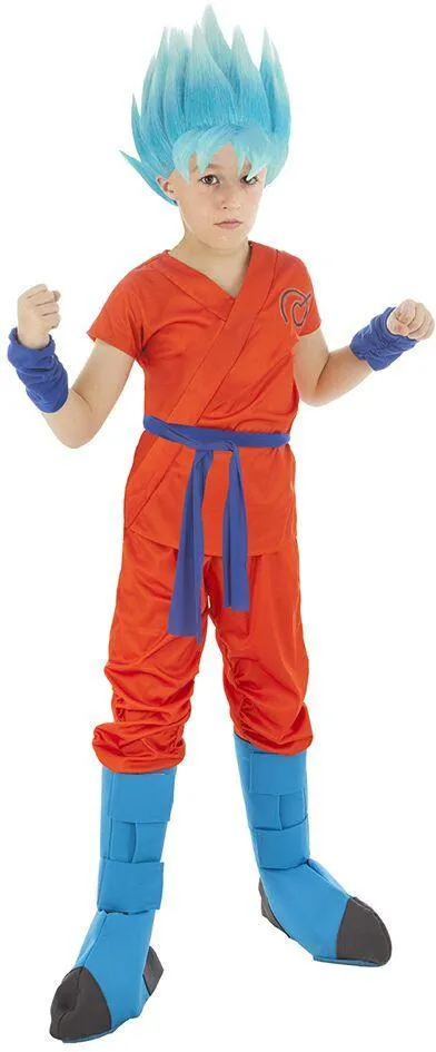 DRAGON BALL Z© DEGUISEMENT GOKU SAIYAN TAILLE 128 CM