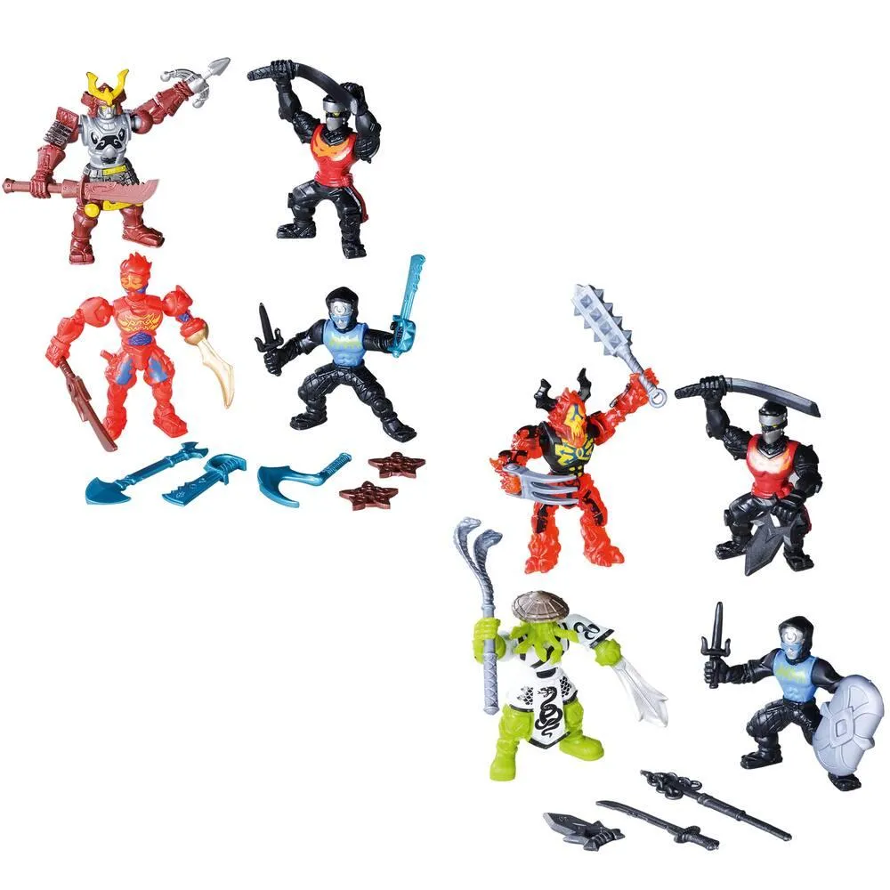 NINJA MINI MORPH 4 FIGURINES