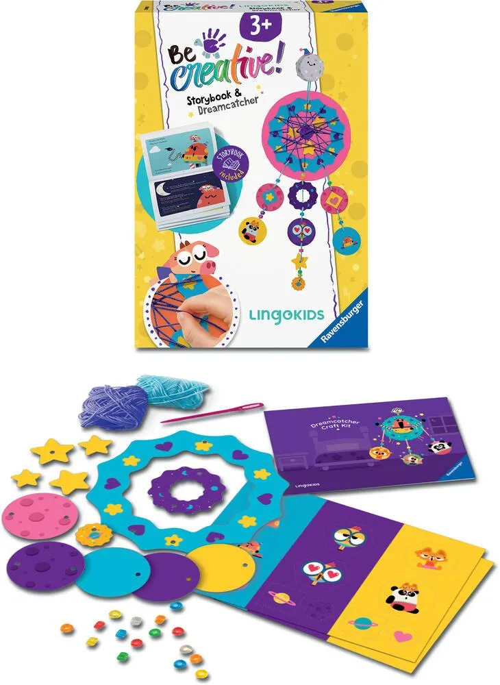 BE CREATIVE 3+ MIDI DREAMCATCHERS