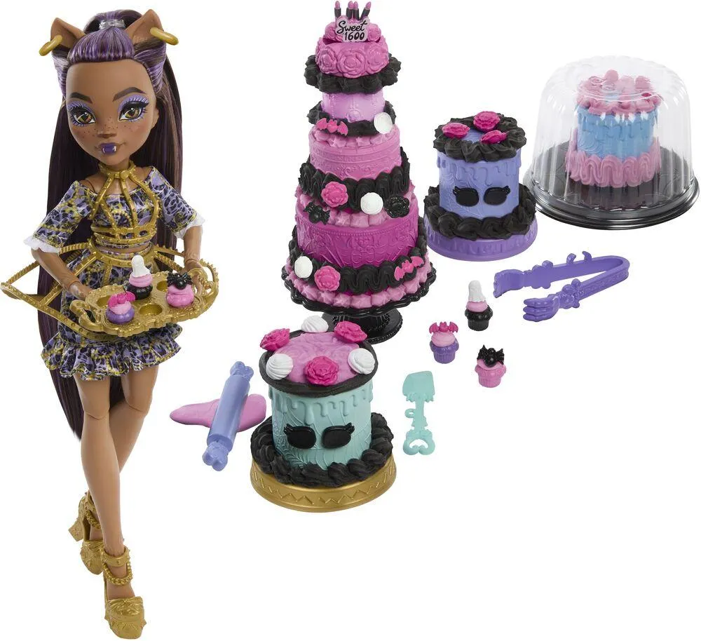 MONSTER HIGH -COFFRET CLAWDEEN ANNIVERSAIRE