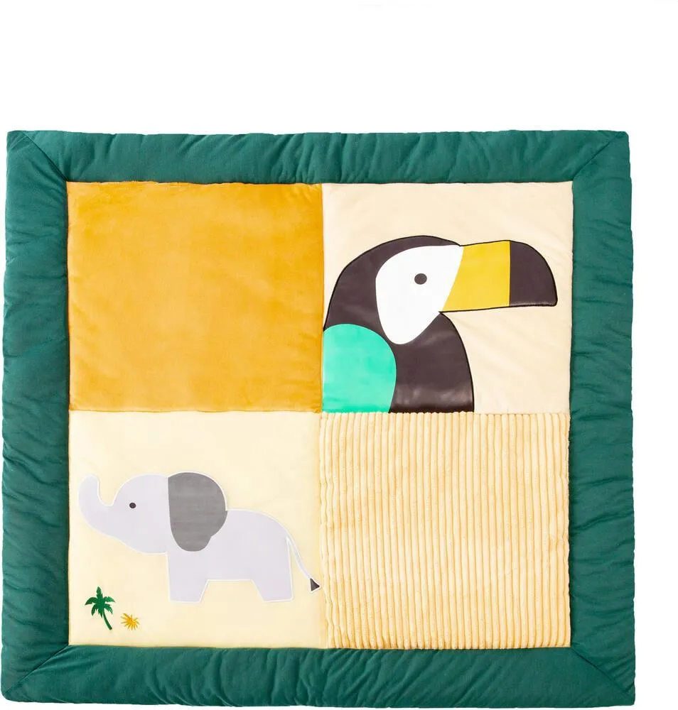 TAPIS DE PARC REVERSIBLE - JUNGLE