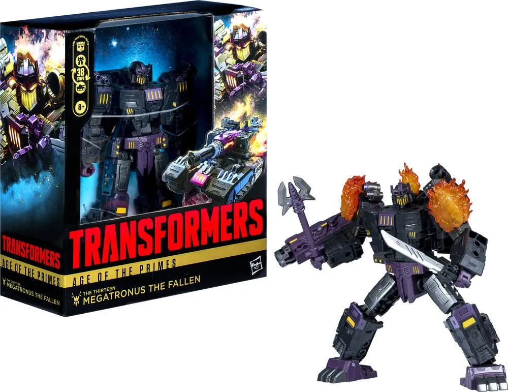 TRANSFORMERS FIGURINE AGE OF THE PRIME - MEGATRONUS THE FALLEN