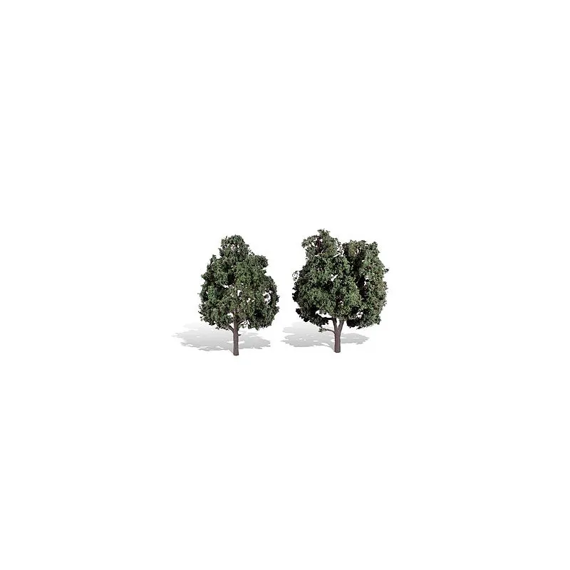 2 arbres feuillus. WOODLAND SCENICS TR3514