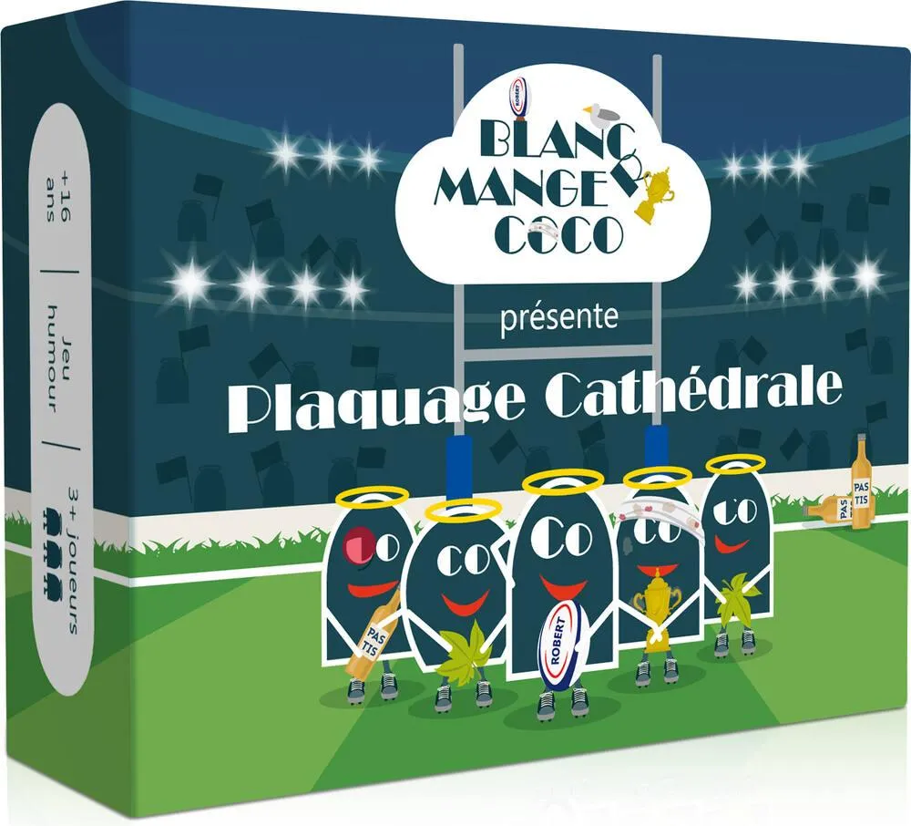 BLANC MANGER COCO : PLAQUAGE CATHEDRALE