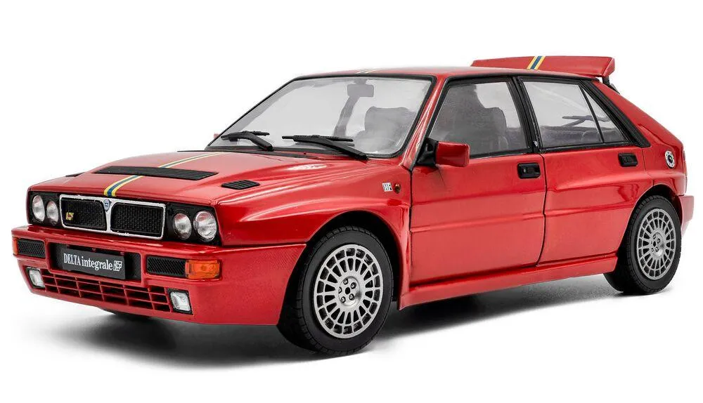 1/18 LANCIA DELTA HF INTEGRALE EDIZIONE FINALE RED 1995