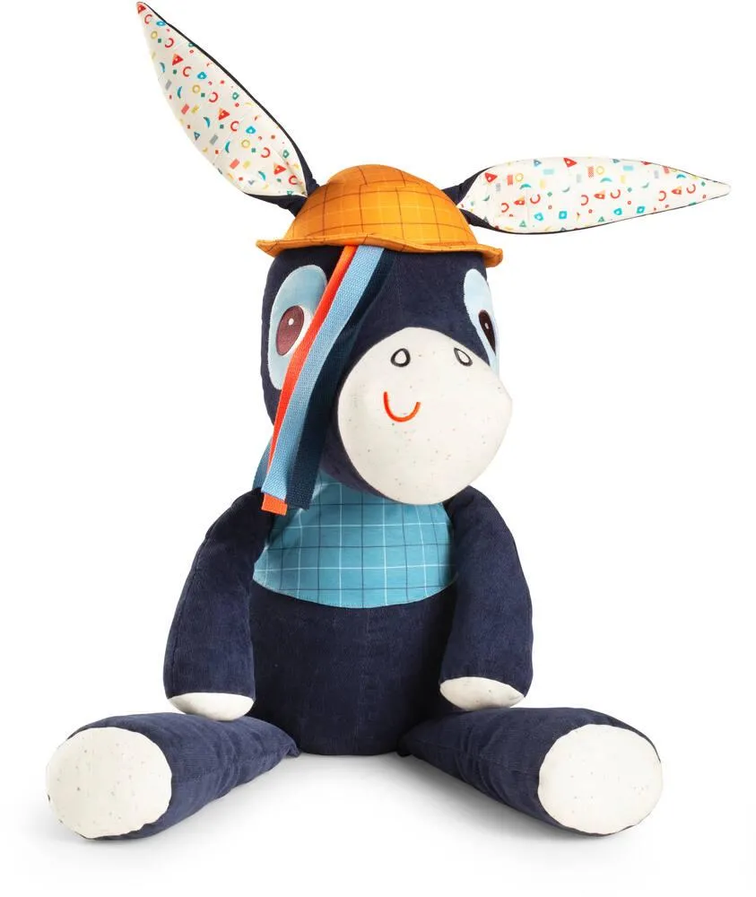 GRANDE PELUCHE ANE IGNACE 50 CM