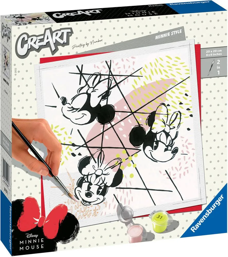 CREART - CARRE - MINNIE STYLE - DISNEY MINNIE MOUSE