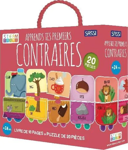 STEAM PUZZLE - APPRENDS TES PREMIERS CONTRAIRES