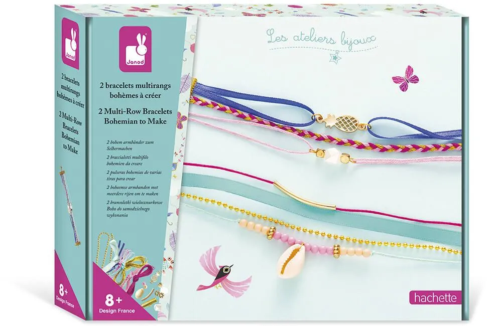 BRACELETS MULTIRANGS BOHEMES - LES ATELIERS BIJOUX