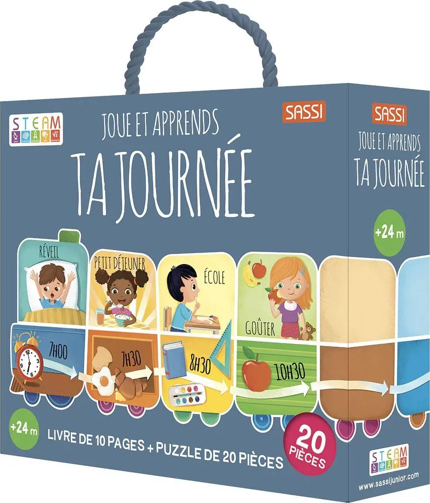 STEAM PUZZLE - JOUE ET APPRENDS. TA JOURNEE