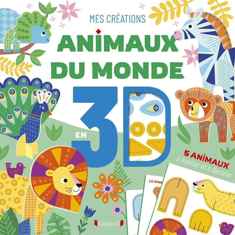 ANIMAUX DU MONDE EN 3D