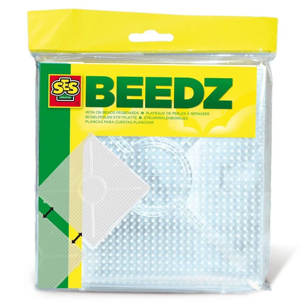 BEEDZ - LOT DE 2 PLATEAUX ASSEMBABLES POUR PERLES A REPASSER