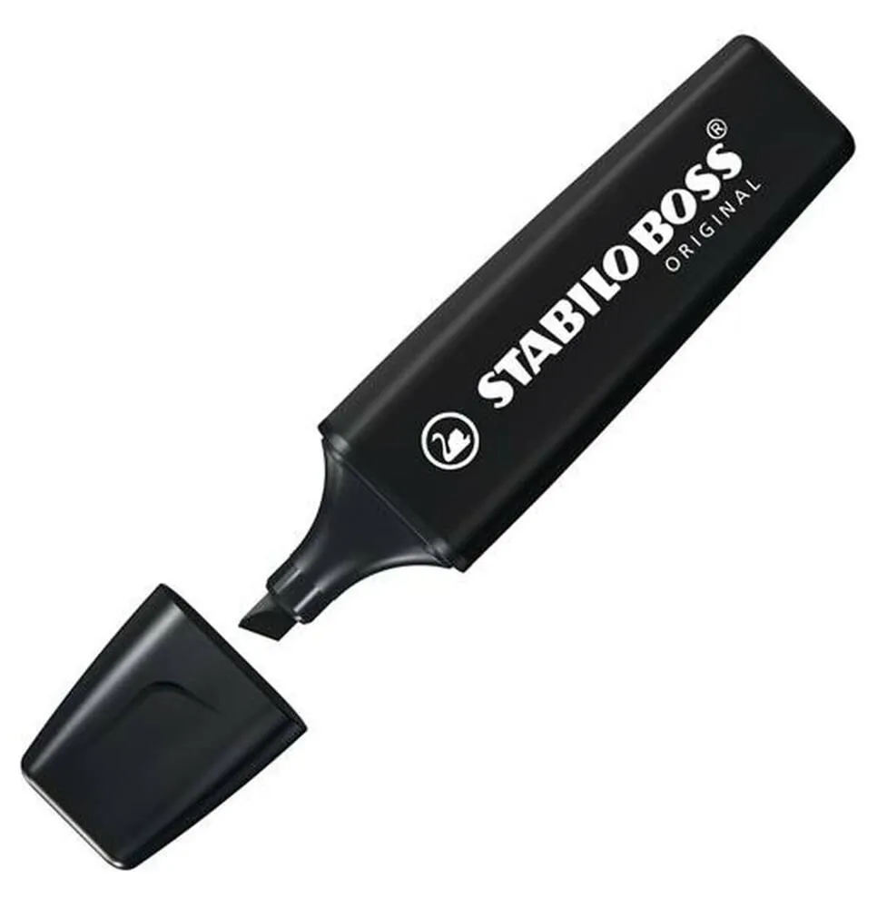 STABILO BOSS ORIGINAL MARKER - NOIR