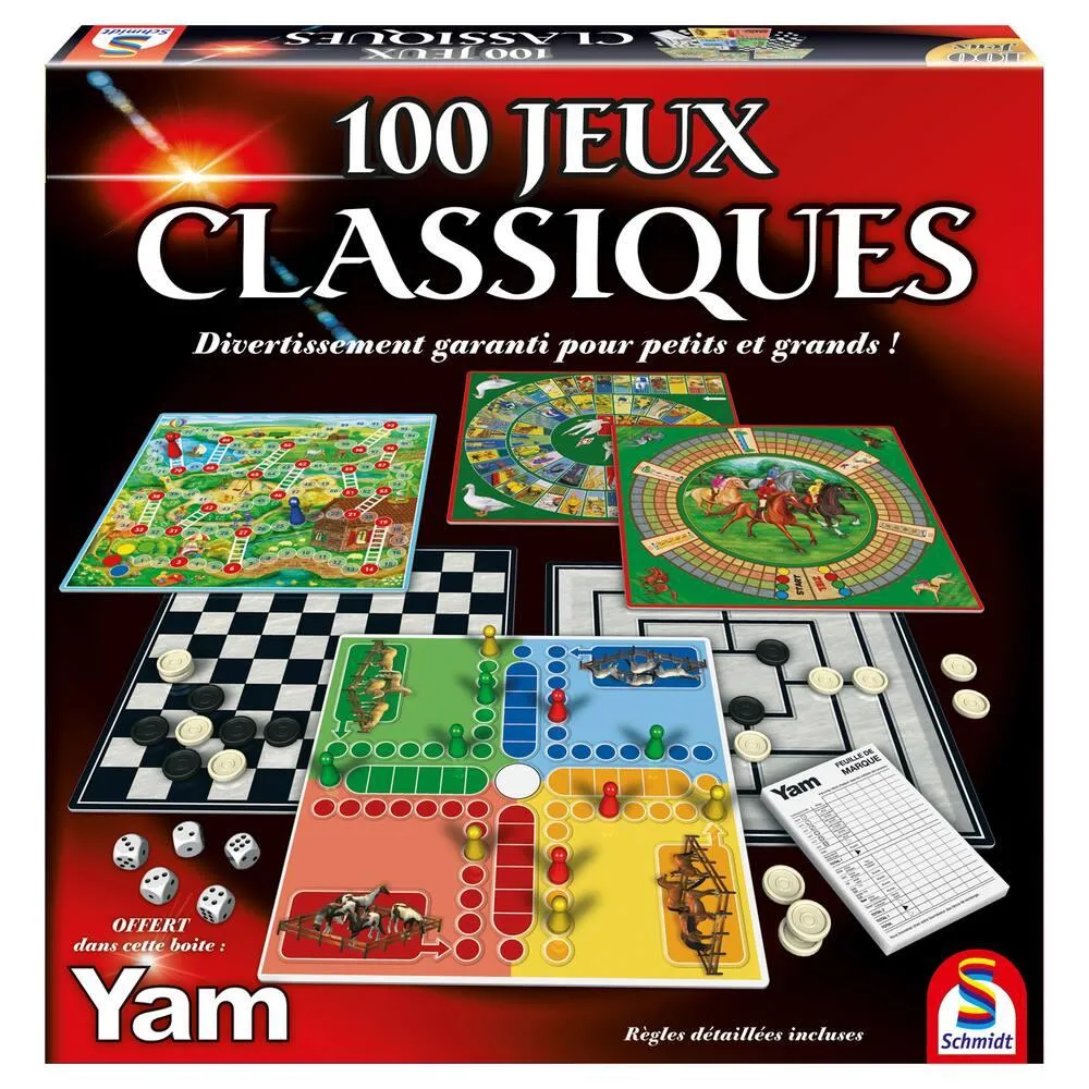 100 JEUX CLASSIQUE
