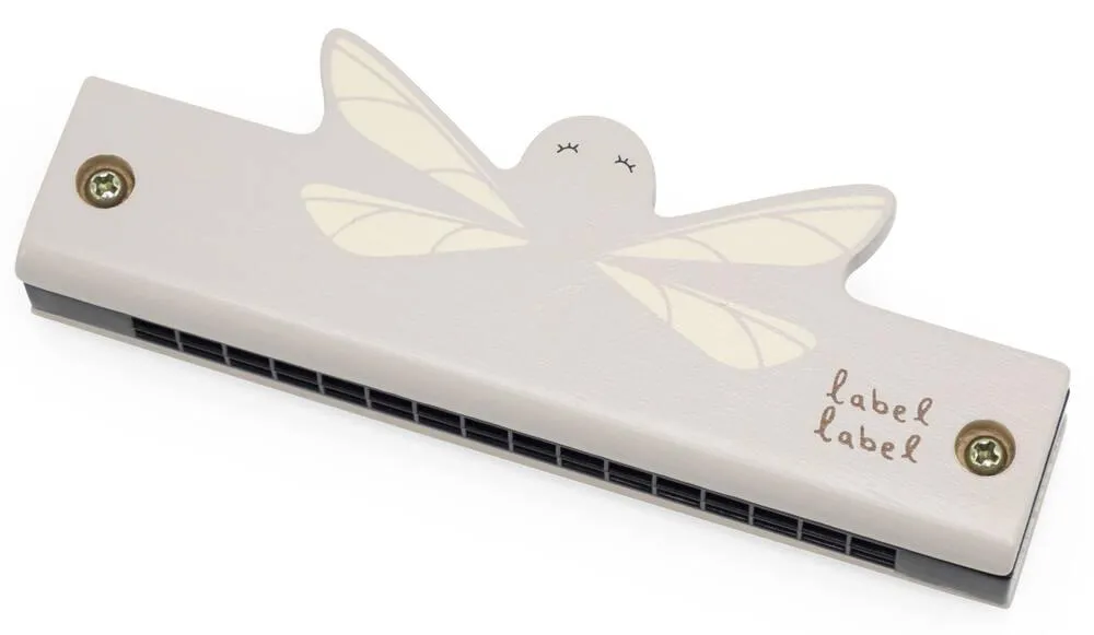 LABEL LABEL - HARMONICA EN BOIS - NOUGAT