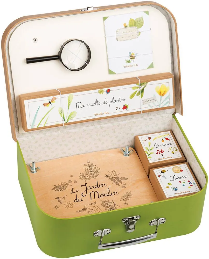 VALISE BOTANISTE LE JARDIN DU MOULIN