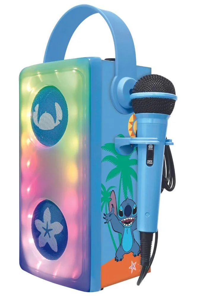 STITCH - PUISSANTE ENCEINTE BLUETOOTH LUMINEUSE AVEC MICRO
