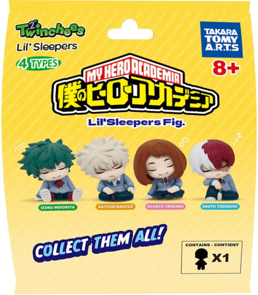 TWINCHEES MY HERO ACADEMIA LIL' SLEEPERS FIGURINES - W4