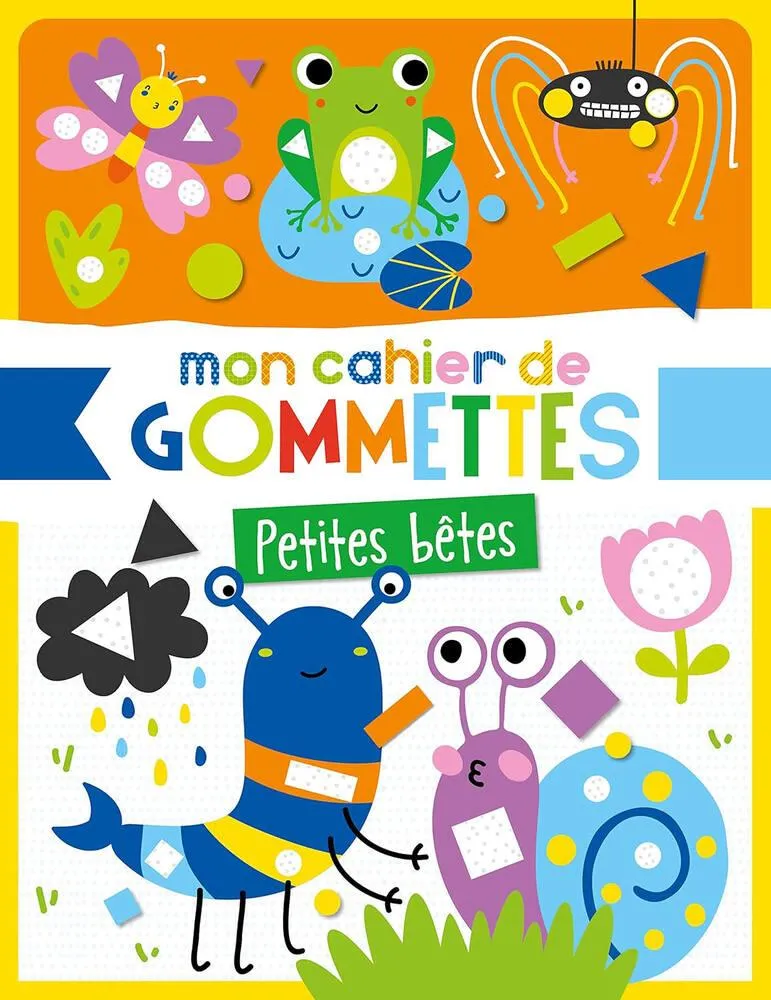 CAHIER DE GOMMETTES - PETITES BETES