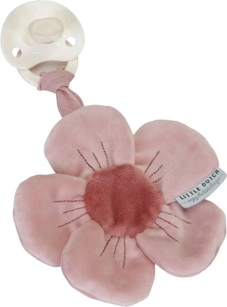 DOUDOU POUR TÉTINE - FLOWERS ET BUTTERFLIES