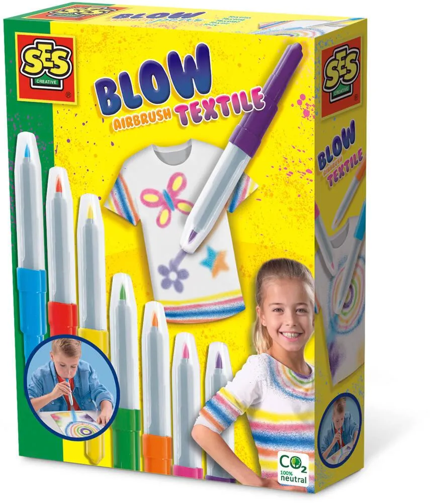 BLOW AIRBRUSH PENS - TEXTILE