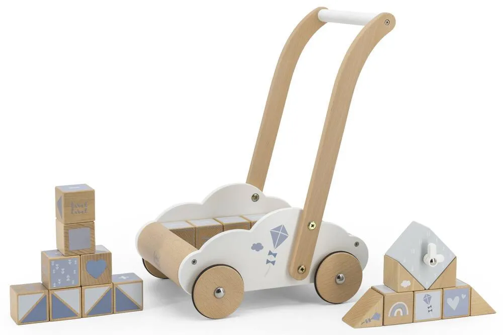 LABEL-LABEL - CHARIOT DE MARCHE - BLEU