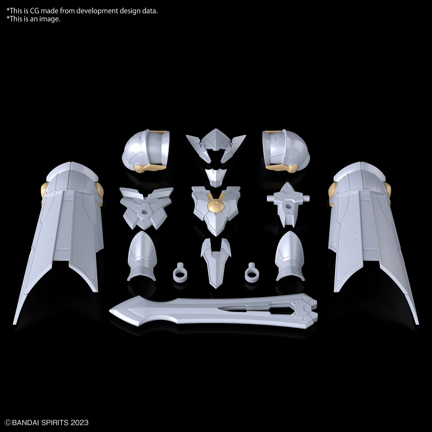 30mf - class up armor (liber paladin) - model kit