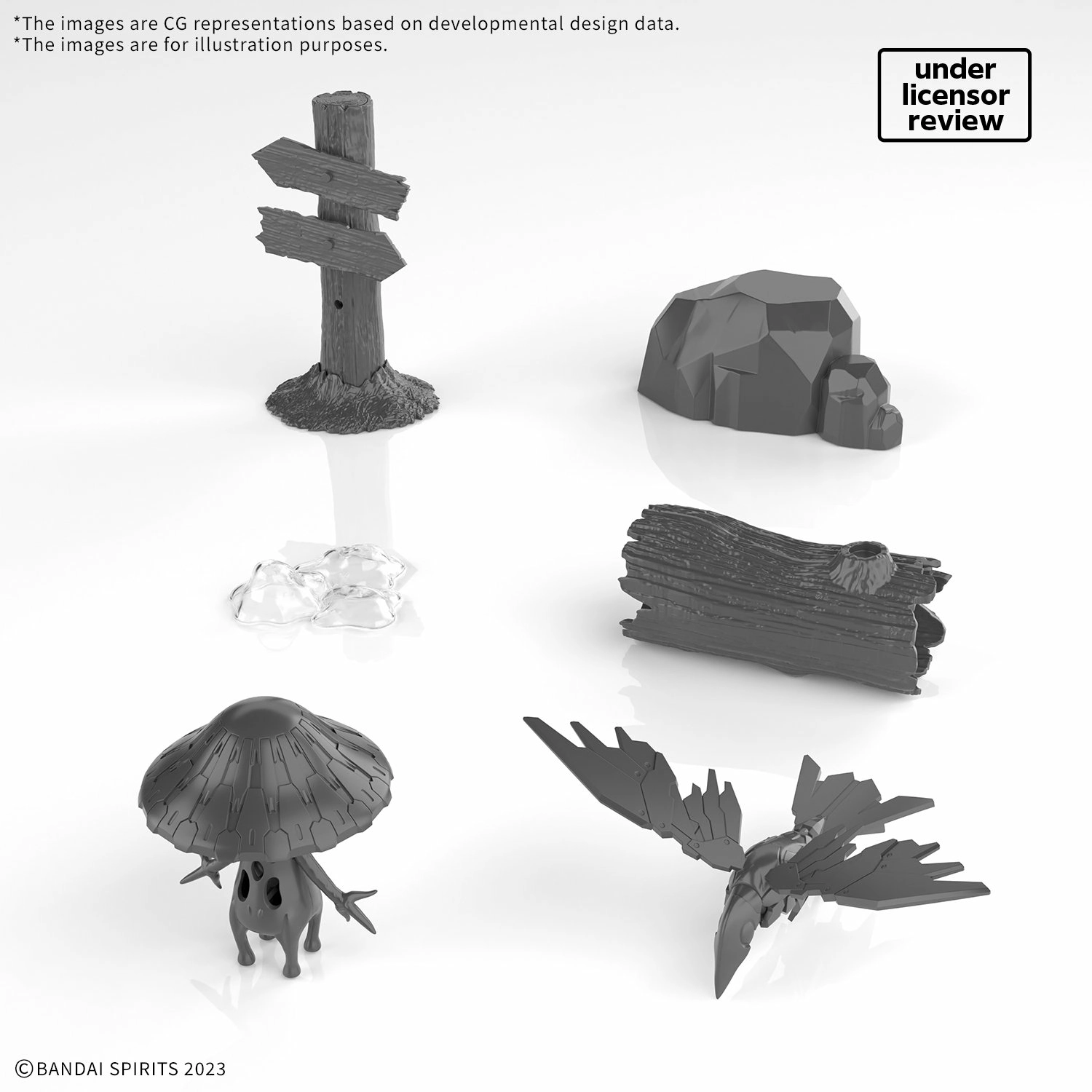 30mf - customize structure 1 - model kit