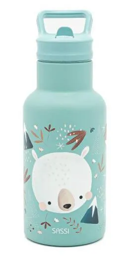 BOUTEILLE EN ACIER INOXYDABLE ISOLEE SOUS VIDE - 350 ML MUNCHY L'OURS