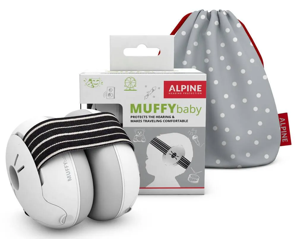 MUFFY BABY NOIR - CASQUE ANTIBRUIT POUR BEBE