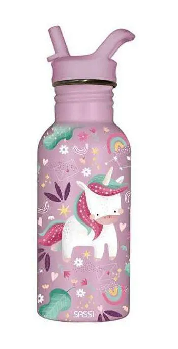 BOUTEILLE EN ACIER INOXYDABLE - 500 ML SPARKLY LA LICORNE